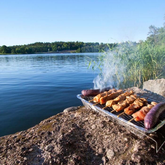 Grillen am See