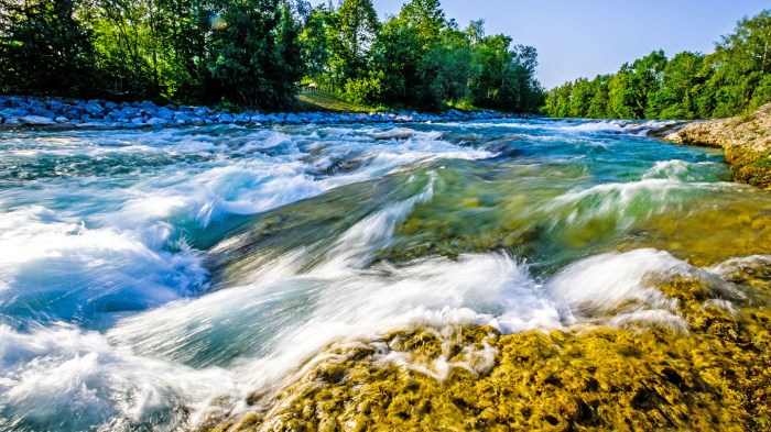 Was ist ein Fluss in der Hydrologie?