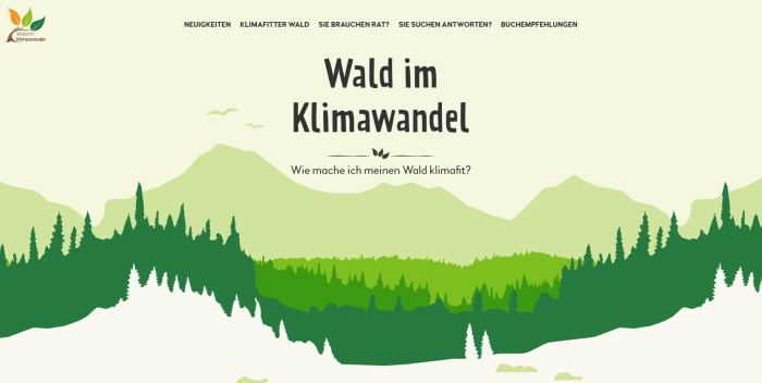 Waldluftreinhaltung fördern