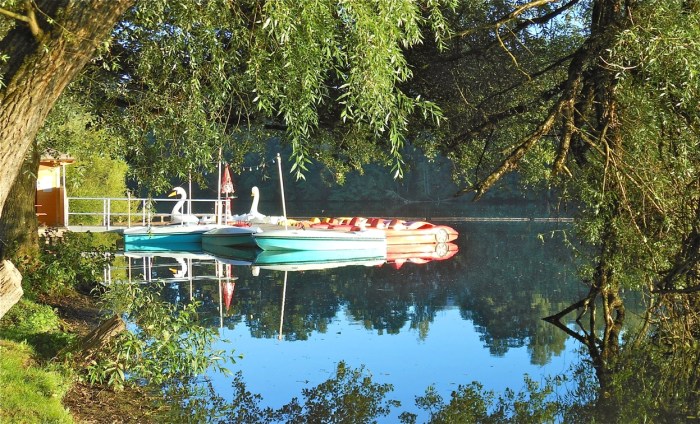 Bootfahren auf dem See