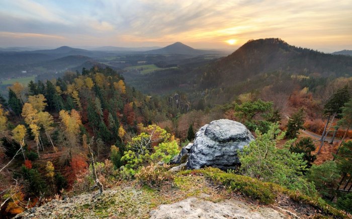 Berge in Tschechien für Wanderer