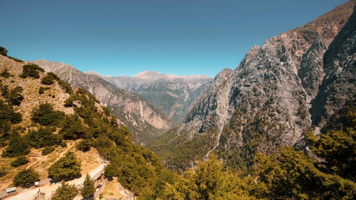 Berge in Griechenland für Geschichtsinteressierte