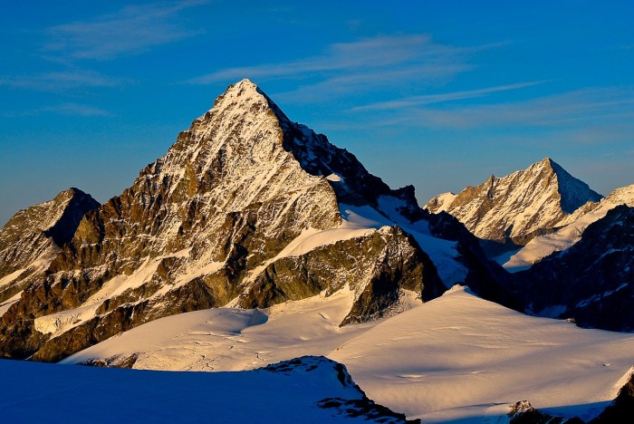 Berge in der Schweiz für Naturliebhaber