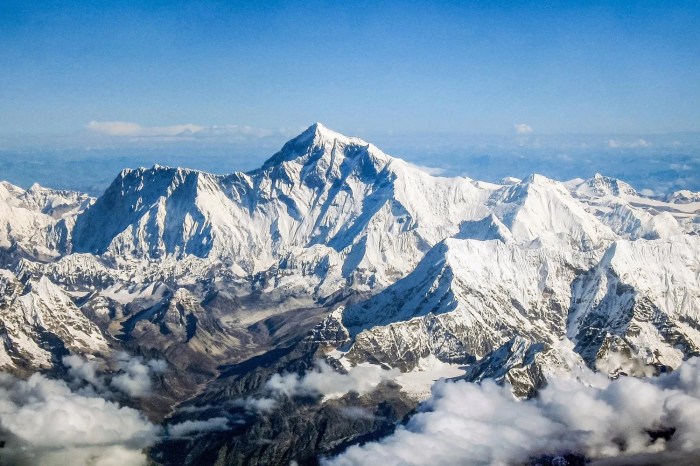 Die höchsten Berge der Welt