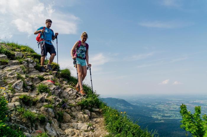 Berge zum Wandern für Anfänger