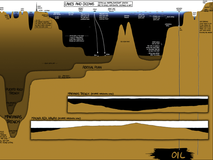 Depth oceanography vectormine