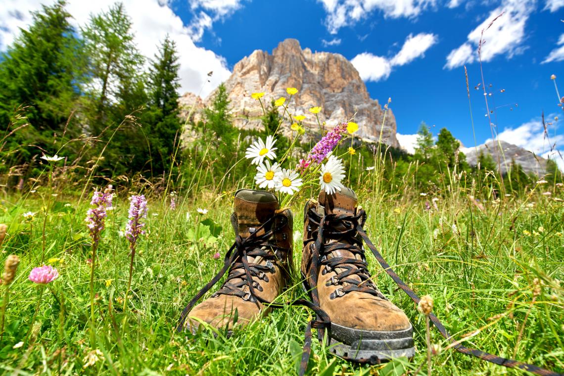 Berge zum Wandern für Anfänger